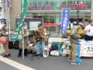 職場九条の会宣伝署名行動　　　５月２３日ＪＲ御茶ノ水駅